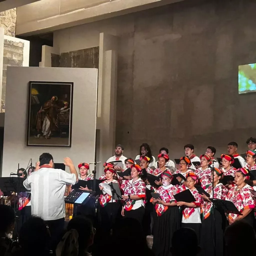 Coro Vuela Alto: entusiasmo, calidad y alto rigor interpretativo.
(Foto: cortesía Musica para la Paz)
